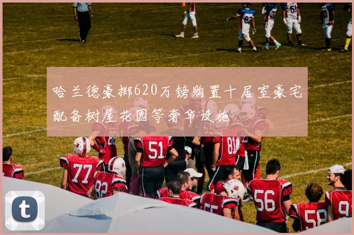 哈兰德豪掷620万镑购置十居室豪宅配备树屋花园等奢华设施